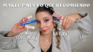 MAQUILLAJE DE TODO MODA Y NATURA LO NUEVO QUE RECOMIENDO COMPRAR👏🏻 [upl. by Aloisius]