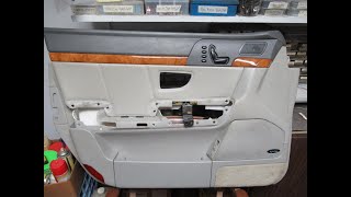 Kia Amanti 2005 door panel removal armrest repair [upl. by Anialahs948]