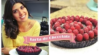 TARTA DE CHOCOLATE SIN HORNO ♥  BAKING WITH MAYRA [upl. by Nettle]