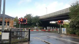 Level Crossing  Lynchford Road Ash Vale [upl. by Ddal]