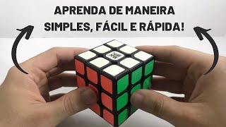 Como MONTAR o CUBO MÁGICO de maneira simples fácil e rápida  melhor TUTORIAL [upl. by Babita]