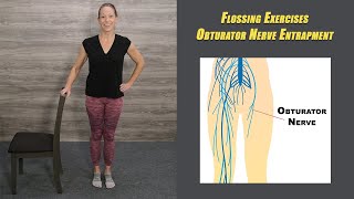 NERVE GLIDES  FLOSSING EXERCISES for OBTURATOR NERVE ENTRAPMENT [upl. by Assina]