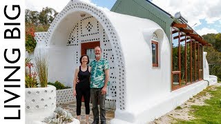 Incredible Small OffGrid Earthship Home [upl. by Abrahamsen]