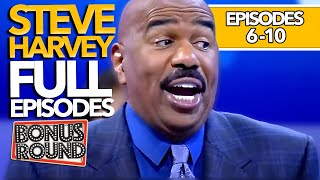 Family Feud WRECKS Steve Harvey 1st season marathon [upl. by Pliske]