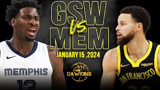 GRIZZLIES at WARRIORS  FULL GAME HIGHLIGHTS  January 25 2023 [upl. by Walkling]