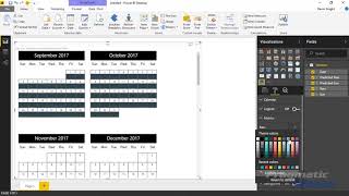 Power BI Custom Visuals  Custom Calendar by Akvelon [upl. by Conlin]