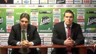 SportTV SportIlves lehdistötilaisuus 2312015 [upl. by Enidanreb]