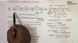 DC49 Communication through Band limited channel  baseband transmission  EC Academy [upl. by Seagraves]