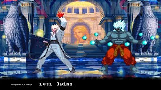 God Rugal vs Oni  MUGEN 1vs1 [upl. by Hayotal]