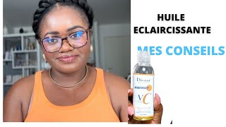 TOUT SAVOIR SUR L’HUILE ÉCLAIRCISSANTE DISSAR comment l’utiliser pour un teint éclatant [upl. by Ellehsad498]