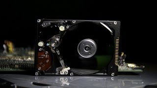 Scrapping A Hard Drive  What metals are inside HD VIDEO [upl. by Orgel397]