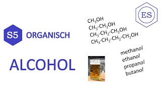 S5 organische chemie  Alcohol [upl. by Arlyne521]