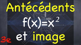 Calculer des images et des antécédents avec lexpression littérale dune fonction  Brevet [upl. by Atima762]