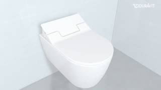 Duravit SensoWashÂ® Slim Handhabung und Funktionen [upl. by Aikim]