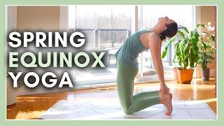 30 min Spring Equinox Yoga  Awakening The Heart [upl. by Epul]