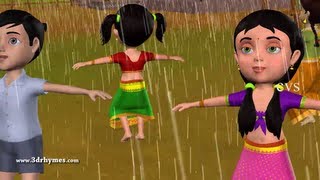 Vana Vana Vallappa  3D Animation Telugu Rhymes for children with lyrics [upl. by Cynthie]