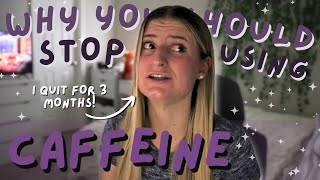 CAFFEINE IS RUINING YOUR LIFE ☕ caffeine use proscons withdrawals amp health benefits of quitting [upl. by Sam]