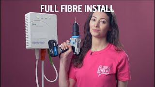 This is what your Full Fibre Install will look like  Plusnet Help [upl. by Ellenej283]