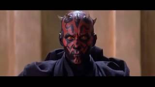 DARTH MAUL VS OBIWAN Y QUIJON BATALLA COMPLETA [upl. by Matthaus]