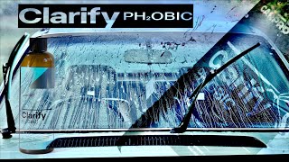 New Carpro Clarify Phobic Glass CleanerSealant Detailer Review amp Demonstration [upl. by Nicodemus]