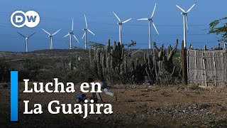 Protestas del pueblo Wayúu en Colombia [upl. by Yanarp]