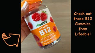 My review of Lifeable Vitamin B12 Gummies for Adults Great Tasting nonGMO for Energy [upl. by Nixon]