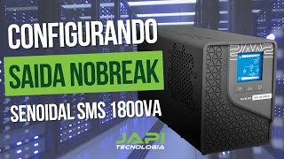 Configuração de nobreak senoidal passo a passo para proteger seus equipamentos [upl. by Schnorr790]