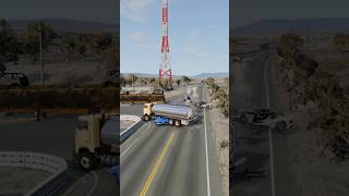 Realistic Highway Car Crashes 63  beamngdrive [upl. by Amelia94]