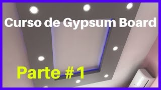 Curso de Gypsum Board parte 1 Herramientas necesarias [upl. by Asilrahc]