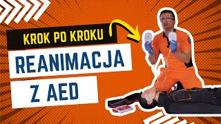 Reanimacja dorosłego z użyciem AED🚨 AED [upl. by Izy]