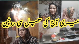 Meri aj ki simple c routine vlog  amna k vlog [upl. by Conn664]