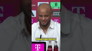 Deutschunterricht für Vincent Kompany sorgt für Lacher 😂 shorts [upl. by Solim623]