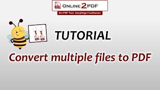 02 Tutorial How to convert multiple files to PDF [upl. by Lamb]