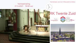 2252021 Het HVormsel Eucharistieviering live vanuit de HBlasiuskerk te Delden [upl. by Ahsac]