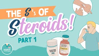 Corticosteroids Part 1  Pharmacology  NurseInTheMaking [upl. by Pogue]