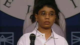 2004 Scripps National Spelling Bee  Speller Faints [upl. by Mueller]