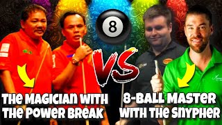 Efren Reyes and Dyango Bustamantes Unbeatable Strategy at the 8 Ball Finals Match up [upl. by Notslar209]