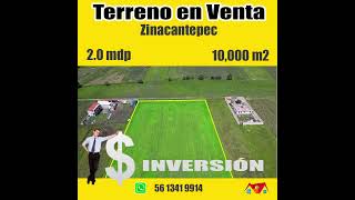 TERRENO EN VENTA EN ZINACANTEPEC bienesraices [upl. by Snave]