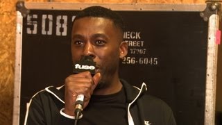 GZA on Lecturing at Harvard New Album Dark Matter  SXSW [upl. by Notsuoh]