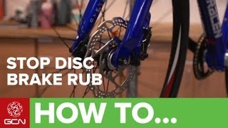 How To Stop Your Disc Brakes Rubbing [upl. by Orodisi]