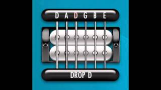 Perfect Guitar Tuner Drop D  D A D G B E [upl. by Jair294]