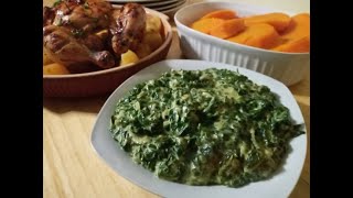 Delicious Creamed Spinach [upl. by Nnelg435]