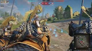 Conquerors Blade  Poleaxe 2480lvl Season 18 Ranked Battles Gameplay 15 No Commentary [upl. by Anawaj]