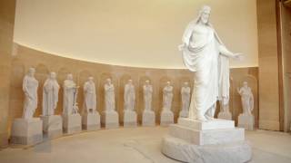 Rome Italy Temple Receives Statue of Christ and the Original Twelve Apostles [upl. by Ecile]