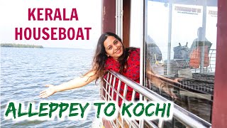 Kerala Houseboat Tour  Alleppey Backwaters Allappuzha to Kochi Cruise [upl. by Aneehsyt]