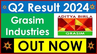 GRASIM INDUSTRIES Q2 results 2024 GRASIM results today GRASIM INDUSTRIES Share News  GRASIM Share [upl. by Athalie]