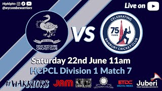 LIVE STREAM HWCC VS Banbury  Sat 22nd June  HCPCL Div 1 [upl. by Ecydnak]