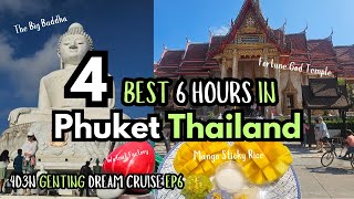 EP6 Genting Dream Cruise Phuket Thailand 6 HOURS where to Tour  4D3N SG to Phuket 2024 [upl. by Akinot142]