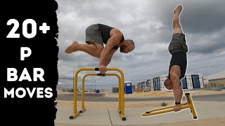 Parallel Bar Calisthenics Exercises Beginner to Advanced [upl. by Ronnholm]