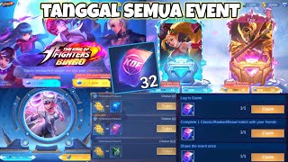 32 TIKET KOF DAN TANGGAL RILIS SEMUA EVENT SURPRISE BOX KOF PANEN BANYAK SKIN MOBILE LEGENDS [upl. by Ferwerda]